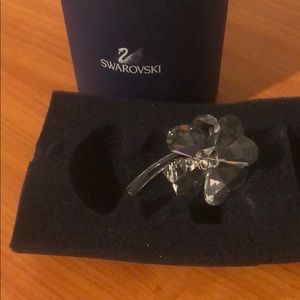 Swarovski Crystal Flower Figurine